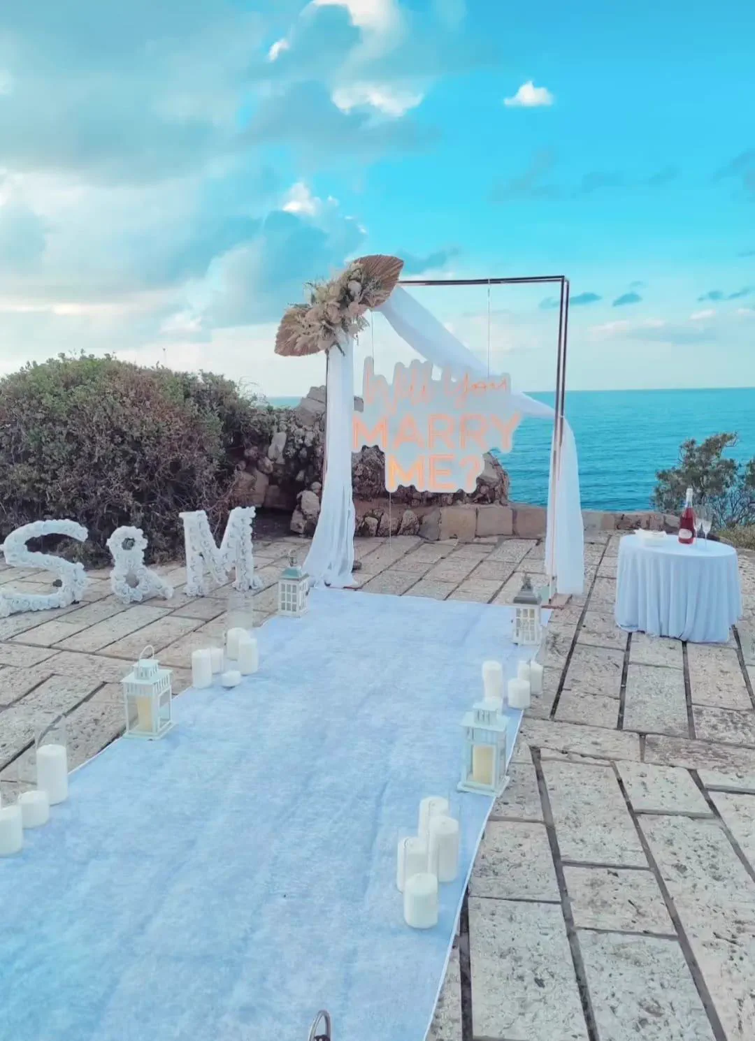Seaside marriage proposal #4